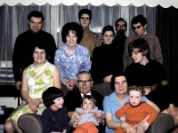Tilehurst - Christmas - Eric Richard Ronald Ken Joyce Mum Adrian Richard Granny Grandad Englefield Sarah Peter Andy